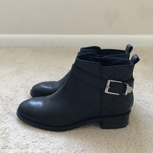 ASOS buckle ankle boots